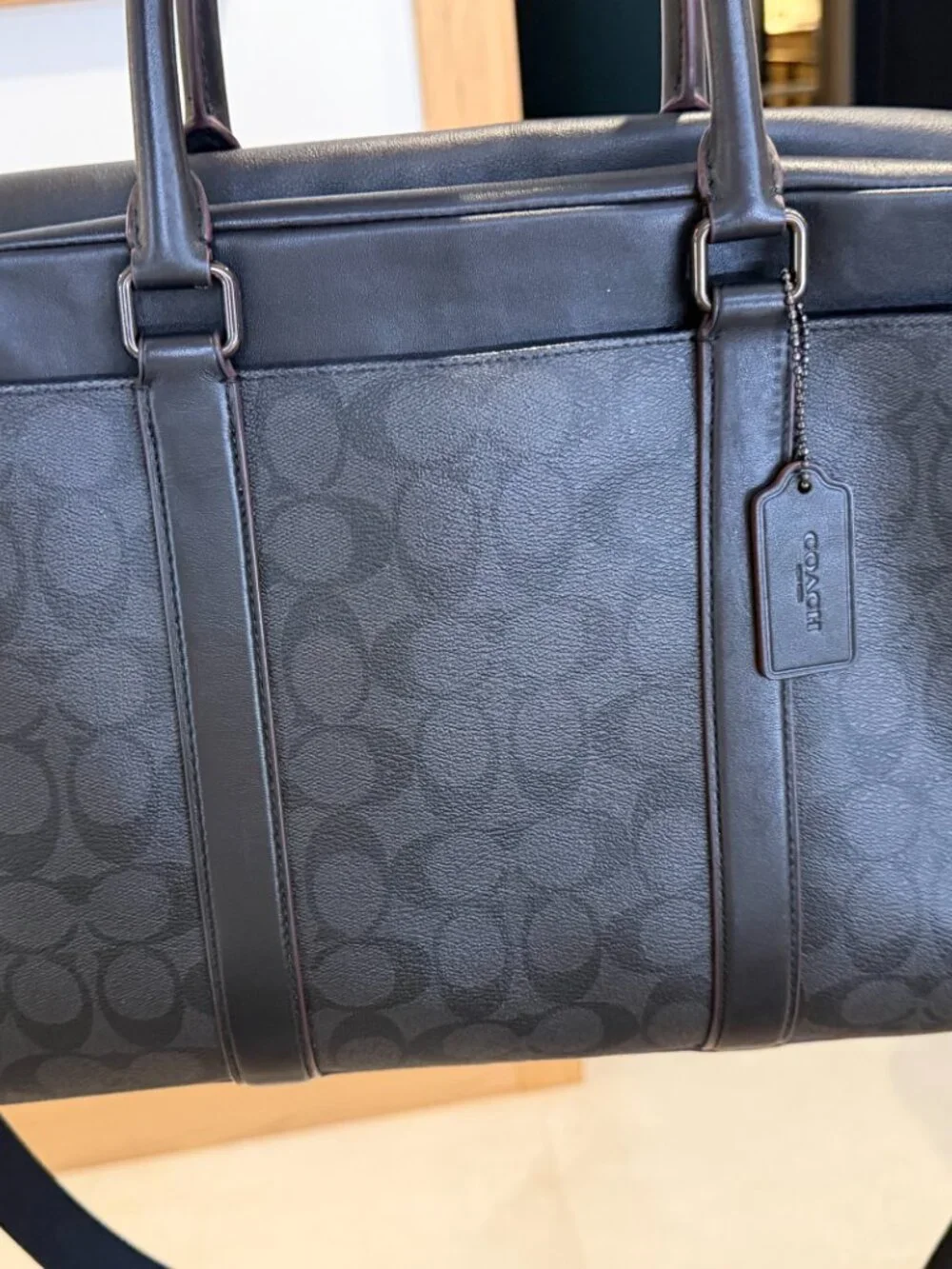 Coach Metropolitan Workbag Multi-Pocket Full Size Laptop/Briefcase Bag
